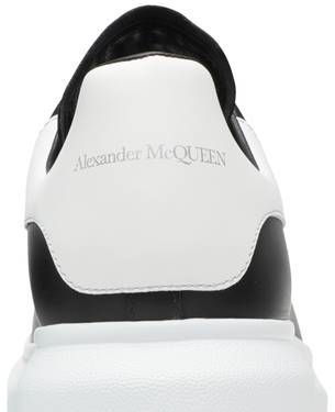 Alexander McQueen Wmns Oversized Sneaker 'Black White'