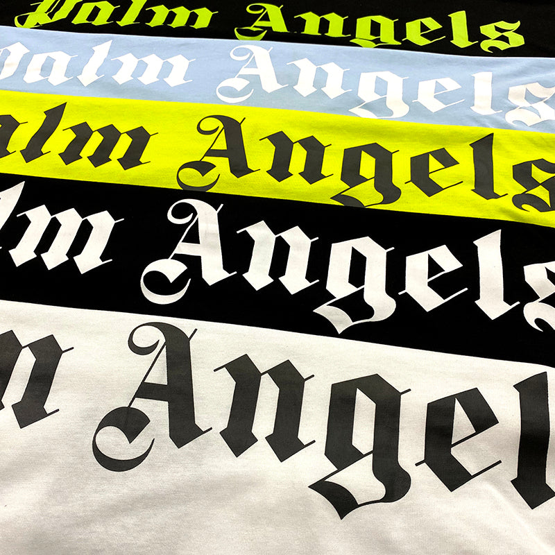 Palm Angels Logo Mock Neck Longsleeve T-Shirt