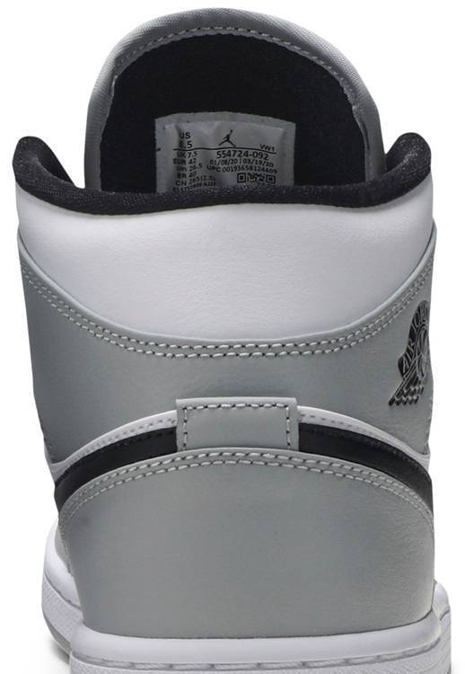 Air Jordan 1 Mid 'Smoke Grey'