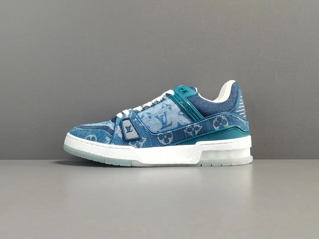Louis Vuitton Trainer Low 'Monogram Denim'
