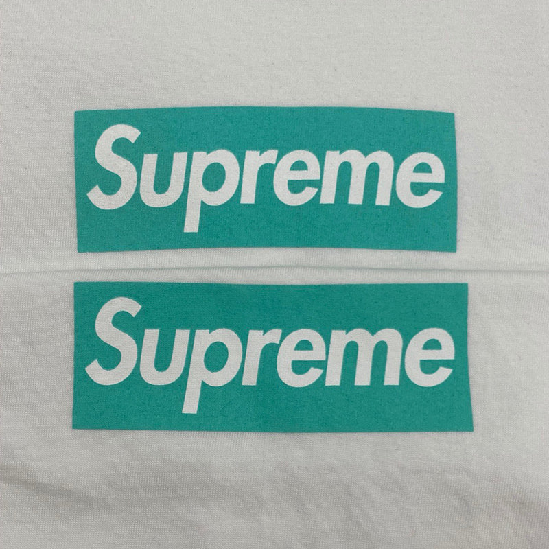 Supreme Tiffany & Co. Box Logo Tee White
