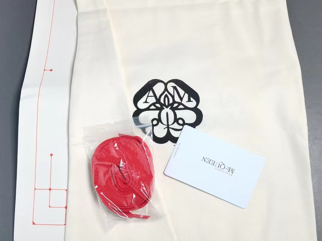 Alexander McQueen Wmns Oversized Sneaker 'White Rainbow'