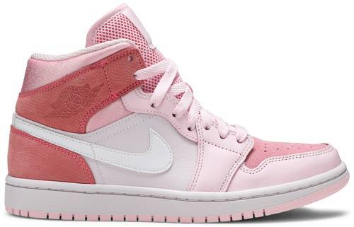 Wmns Air Jordan 1 Mid 'Digital Pink'