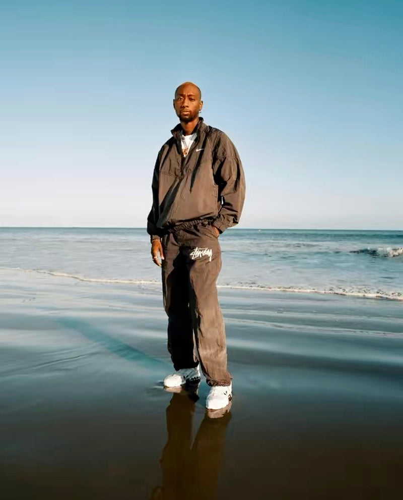 Nike x Stussy Windrunner Jacket Off Noir