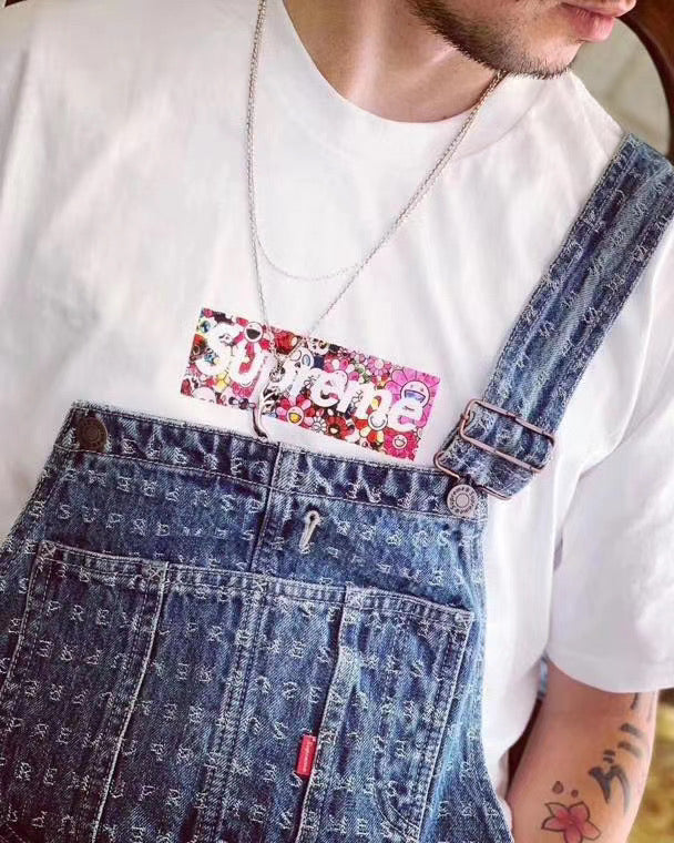 Supreme Takashi Murakami COVID-19 Relief Box Logo Tee White