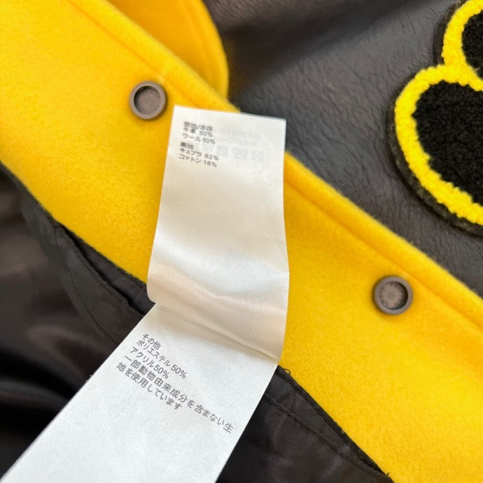 LEATHER EMBROIDERED VARSITY YELLOW | LOUIS VUITTON