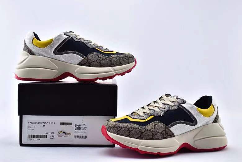 Gucci GG Rhyton 'Beige White Yellow'