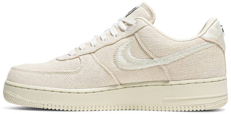 Stussy x Air Force 1 Low 'Fossil'