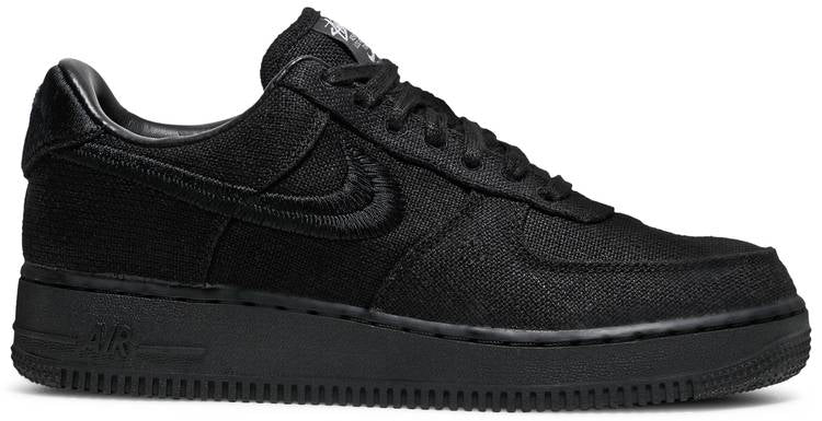 Stussy x Air Force 1 Low 'Triple Black'