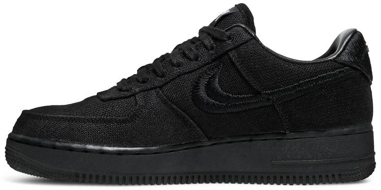 Stussy x Air Force 1 Low 'Triple Black'