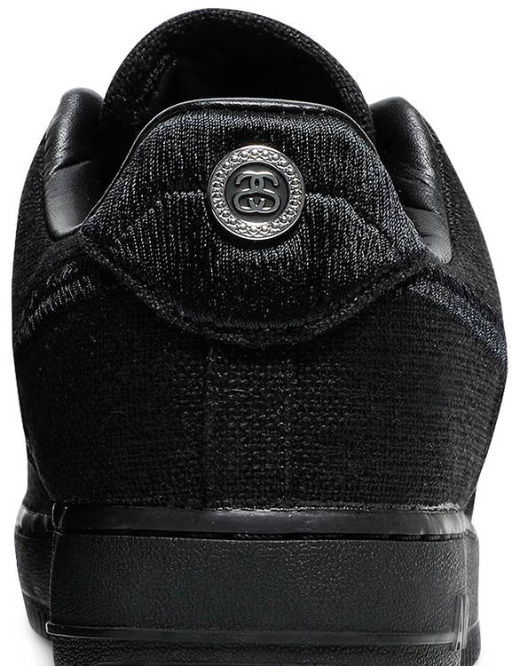 Stussy x Air Force 1 Low 'Triple Black'