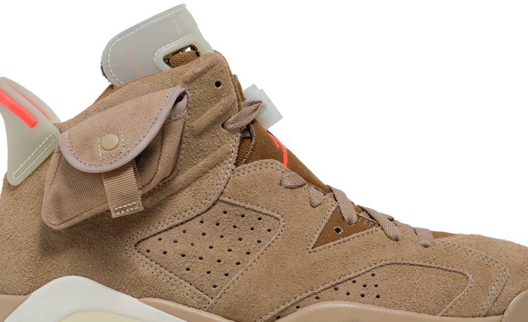 Travis Scott x Air Jordan 6 Retro 'British Khaki'