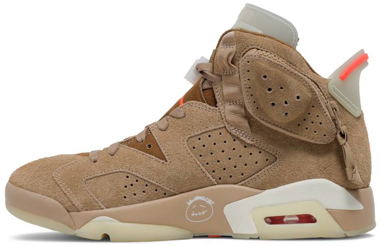 Travis Scott x Air Jordan 6 Retro 'British Khaki'