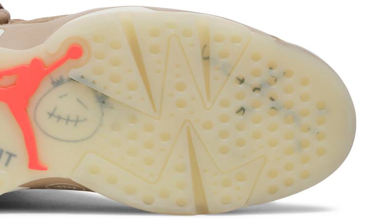 Travis Scott x Air Jordan 6 Retro 'British Khaki'