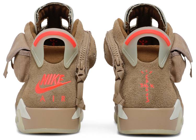 Travis Scott x Air Jordan 6 Retro 'British Khaki'