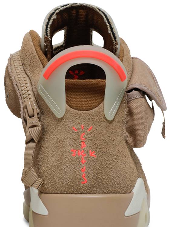 Travis Scott x Air Jordan 6 Retro 'British Khaki'