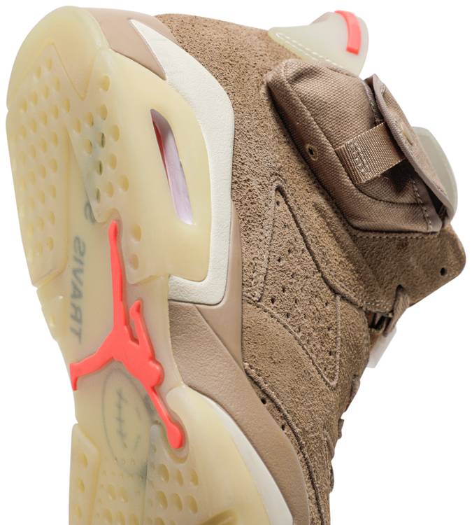 Travis Scott x Air Jordan 6 Retro 'British Khaki'