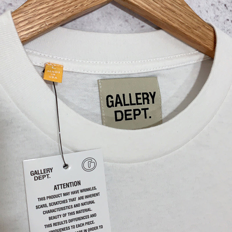 Gallery Dept. French T-shirt White/Black