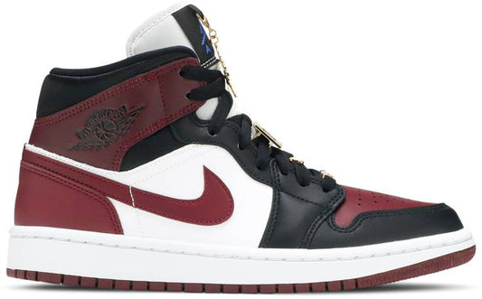Jordan 1 Mid SE Black Dark Beetroot (W)