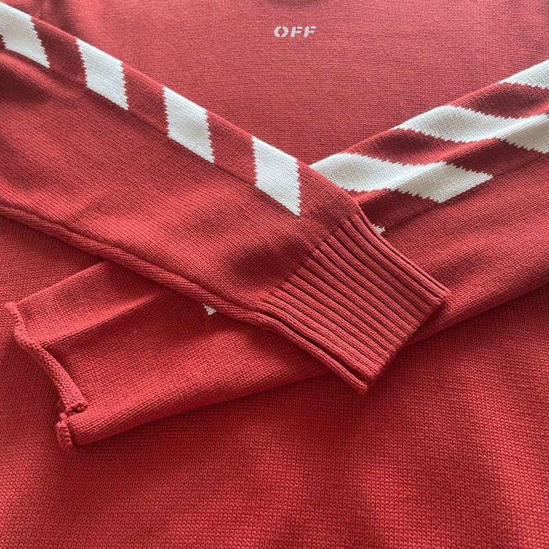 Off-White Diag Arrows Knit Sweater Black