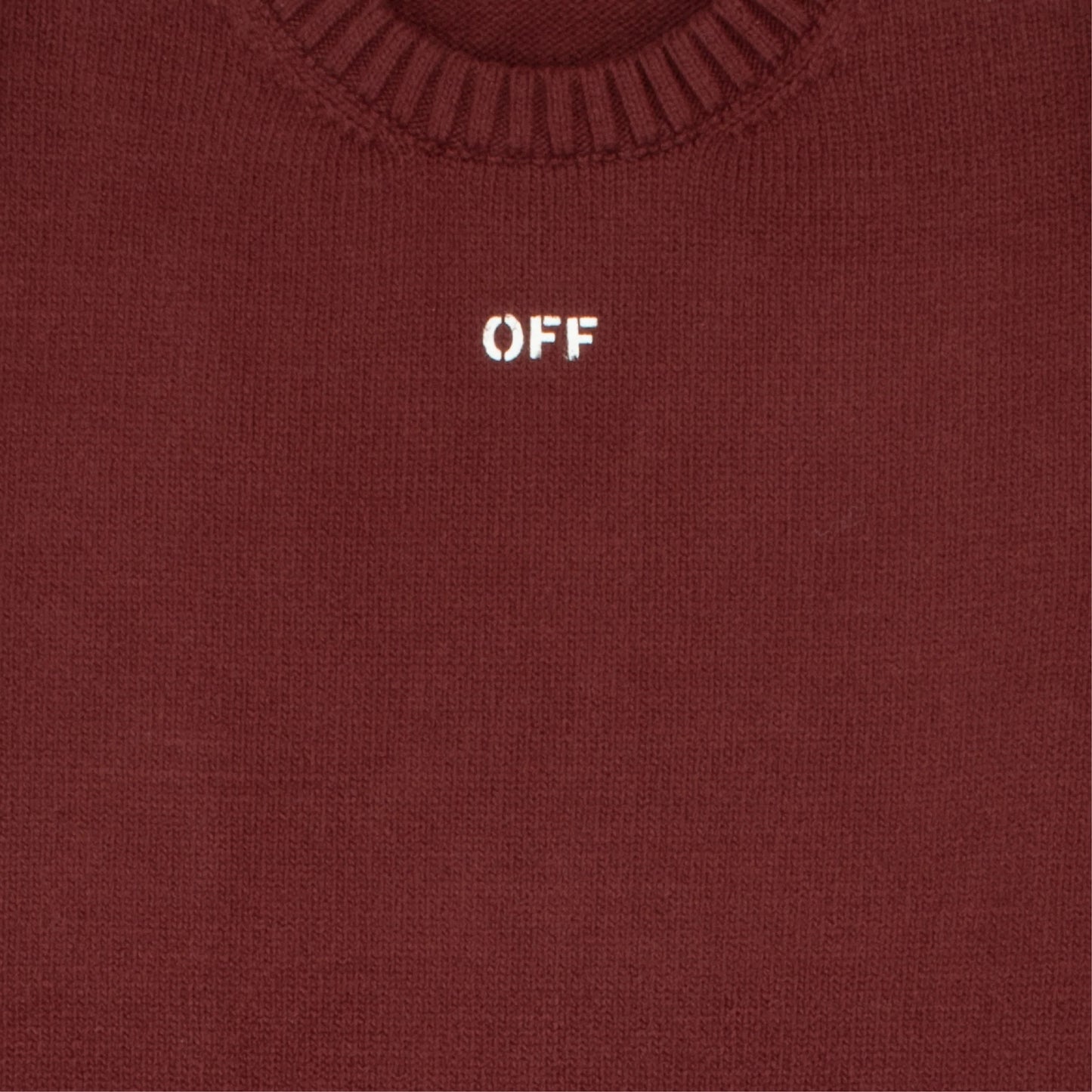 Off-White Diag Arrows Knit Sweater Black