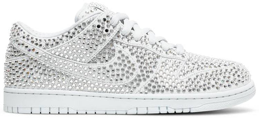 Cactus Plant Flea Market x Swarovski x Dunk Low 'Pure Platinum'