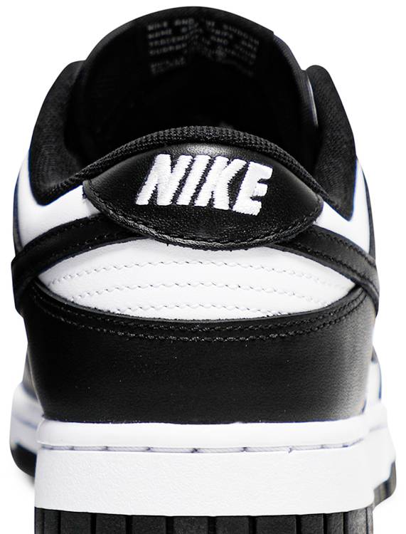 Dunk Low 'Black White'
