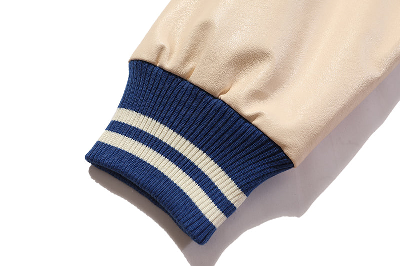 Vandy The Pink 4 Year Anniversary Varsity Jacket "Blue Sail"