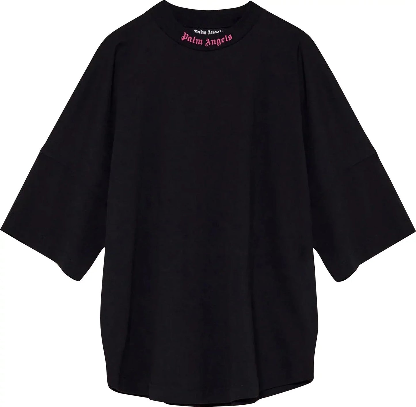 Palm Angels Doubled Logo Crewneck T-shirt