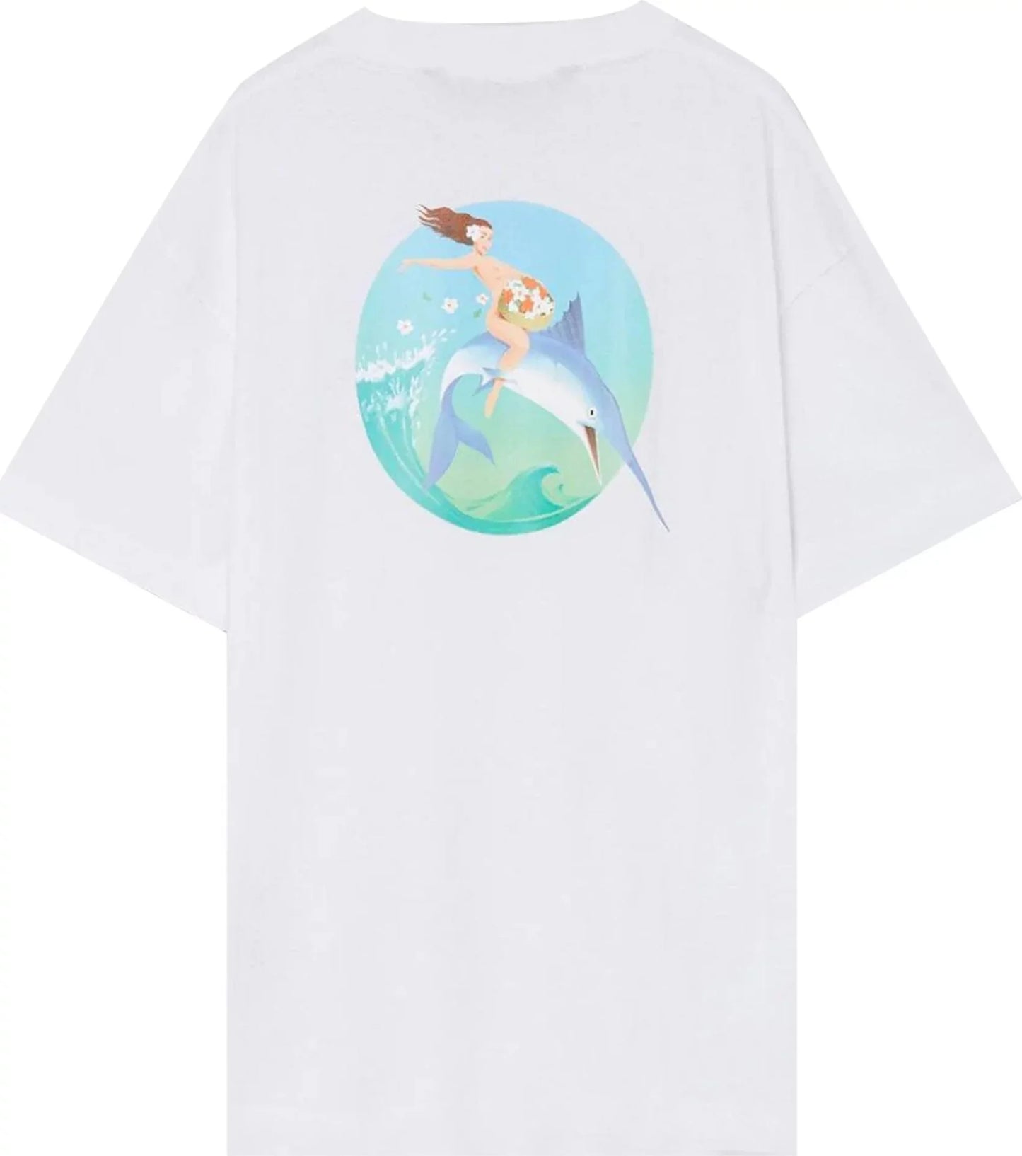 Palm Angels Fishing Club Embroidered Tee
