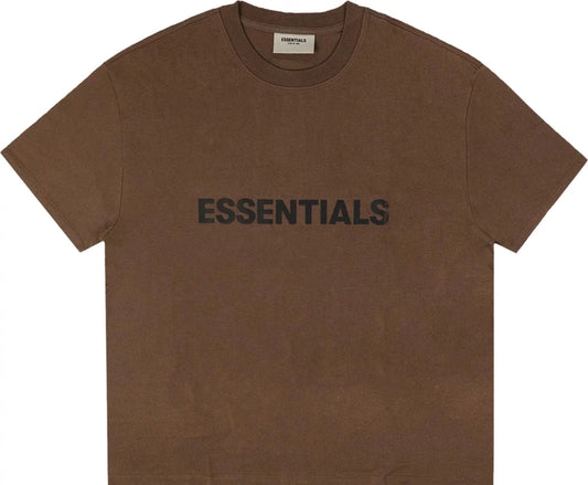 Fear of God Essentials Boxy T-Shirt Applique Logo 'Rain Drum'