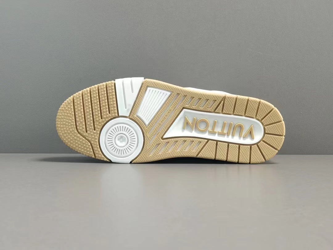 Louis Vuitton Trainer Monogram Denim Beige