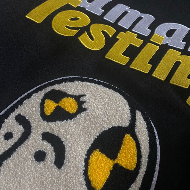 Human Made x Asap Rocky Human Testing Varsity Jacket