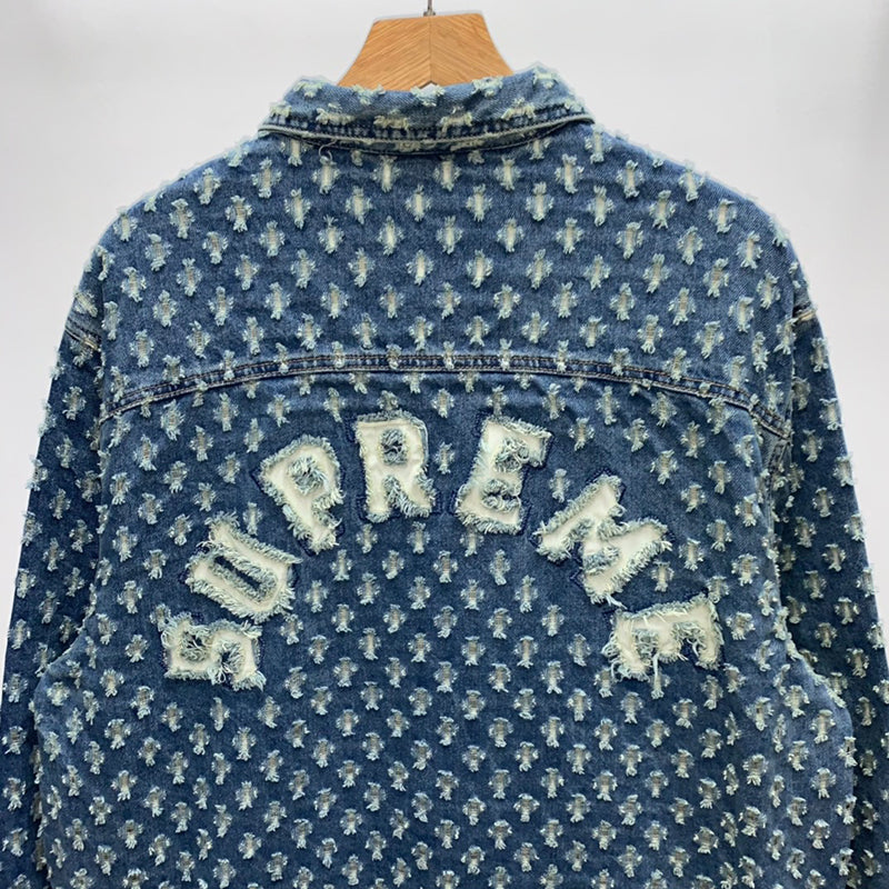 Supreme Hole Punch Denim Trucker Jacket