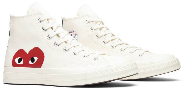 Comme des Garçons x Chuck Taylor All Star Hi 'Milk'