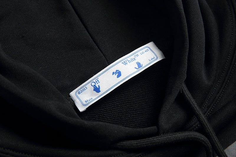Off-White Caravaggio Boy Hoodie White Black