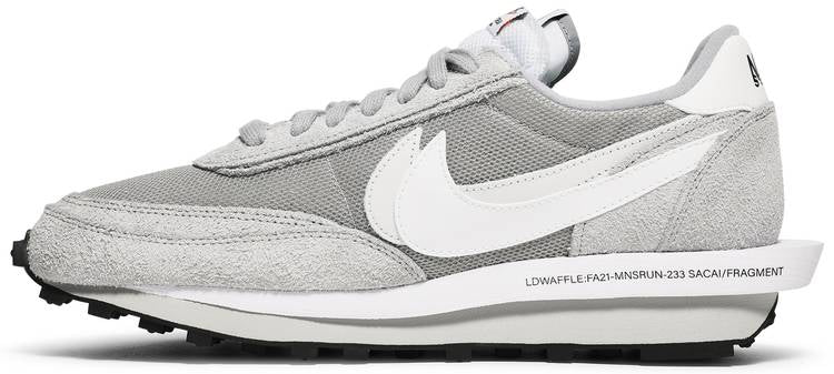 Fragment Design x sacai x LDV Waffle 'Light Smoke Grey'