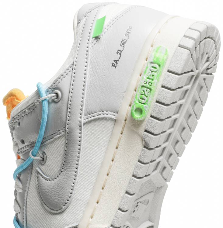 Off-White x Dunk Low 'Lot 02 of 50'