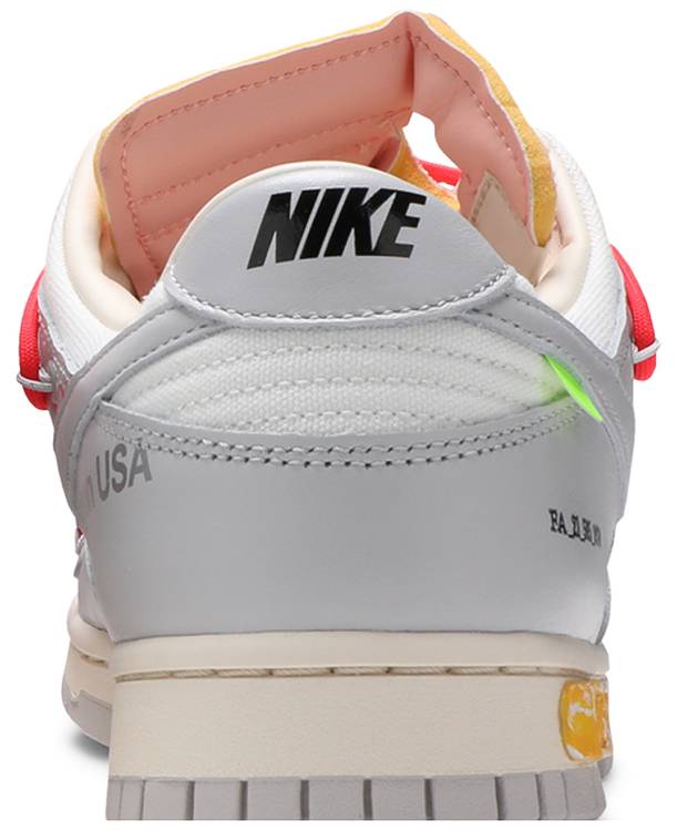 Off-White x Dunk Low 'Lot 06 of 50'