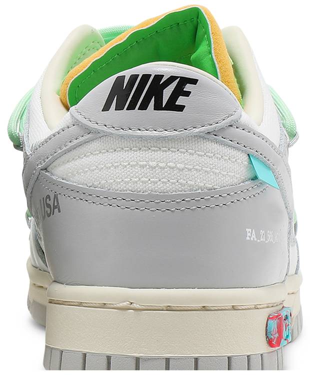 Off-White x Dunk Low 'Lot 07 of 50'