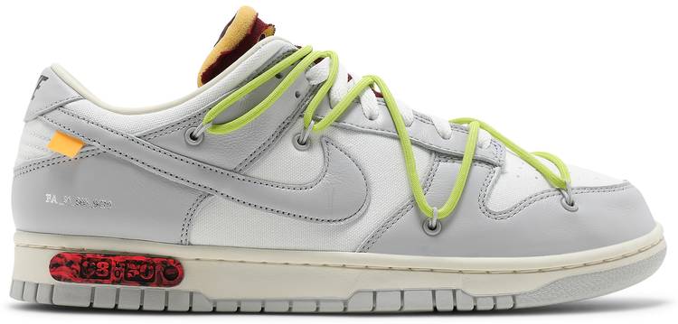 Off-White x Dunk Low 'Lot 08 of 50'