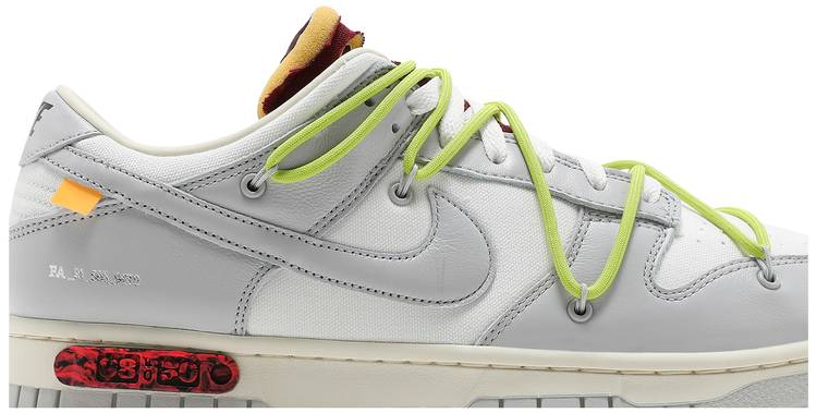 Off-White x Dunk Low 'Lot 08 of 50'