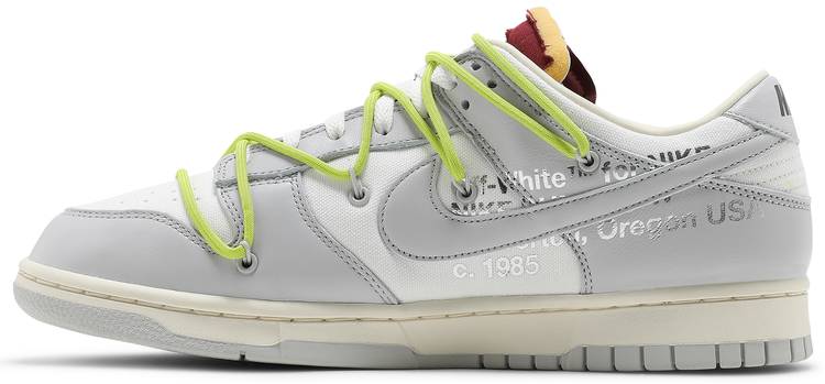 Off-White x Dunk Low 'Lot 08 of 50'