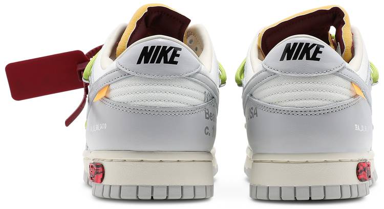 Off-White x Dunk Low 'Lot 08 of 50'