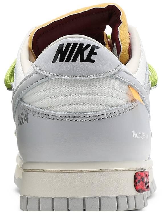 Off-White x Dunk Low 'Lot 08 of 50'