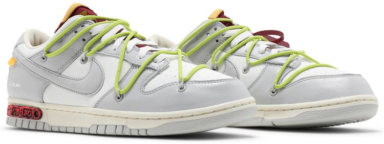 Off-White x Dunk Low 'Lot 08 of 50'