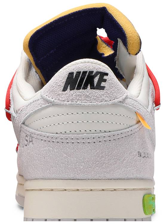 Off-White x Dunk Low 'Lot 13 of 50'