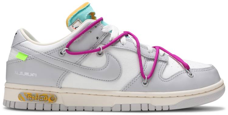 Off-White x Dunk Low 'Lot 21 of 50'