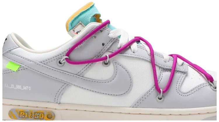 Off-White x Dunk Low 'Lot 21 of 50'