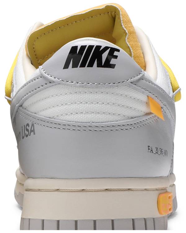 Off-White x Dunk Low 'Lot 29 of 50'